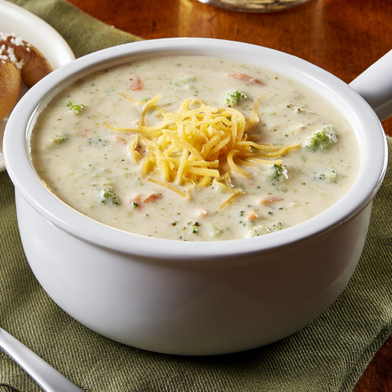 Broccoli Cheddar Ale Soup