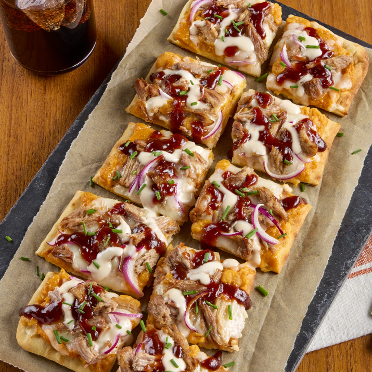 BBQ Pulled Pork Flatbread