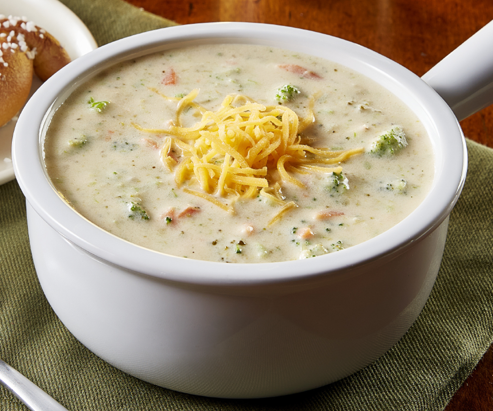 Broccoli Cheddar Ale Soup