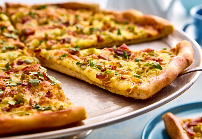 Ranchero Breakfast Pizza