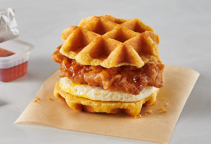 Hot Honey Chicken Stack