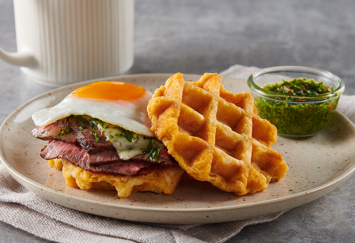 Steakhouse Brunch Waffle