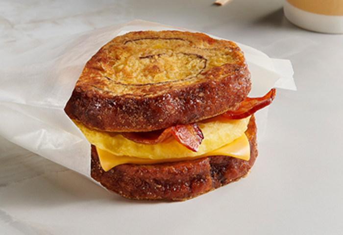 Apple Cinnamon Swirl French Toast Sandwich