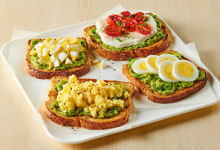Avocado with Egg Toast