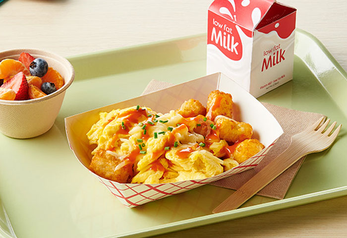 Buffalo Breakfast Tot Scramble