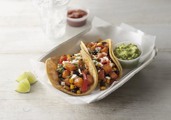 Potato & Black Bean Tacos