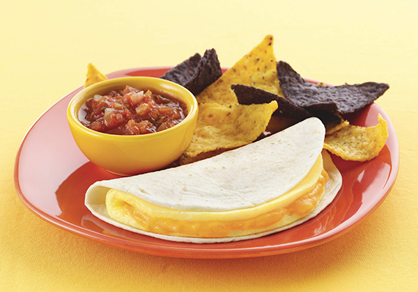 Cheesy Omelet Wrap