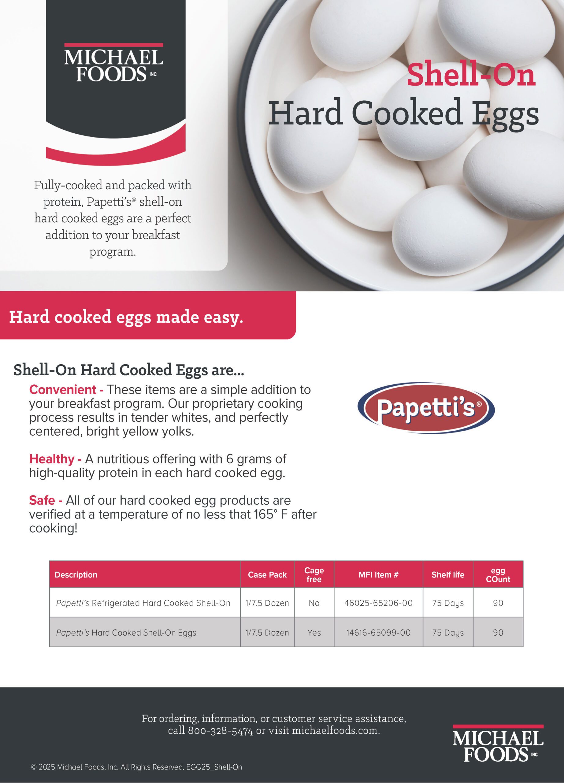 Shell On Hard Cooked Eggs