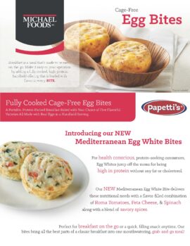 Cage-Free Egg Bite Portfolio