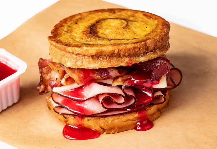 French Toast Monte Cristo Sandwich