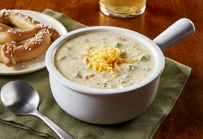 Broccoli Cheddar Ale Soup