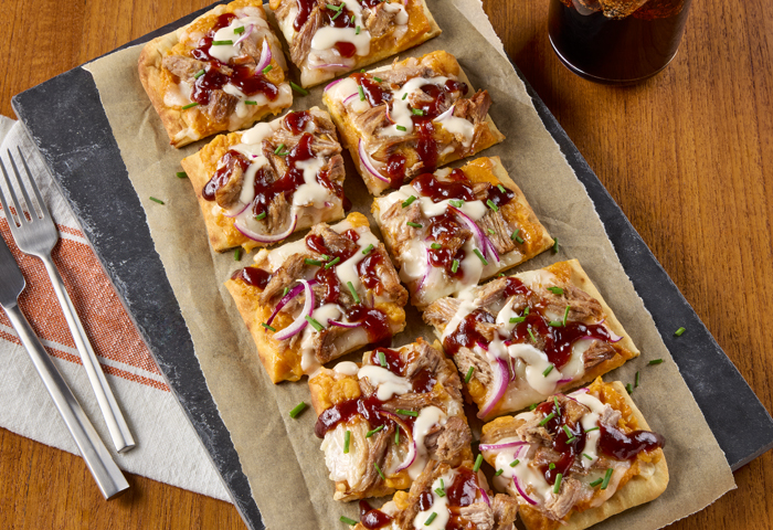 BBQ Pulled Pork Flatbread