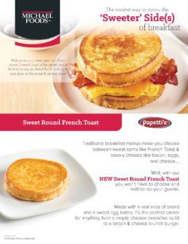 Papetti's® Sweet Round French Toast