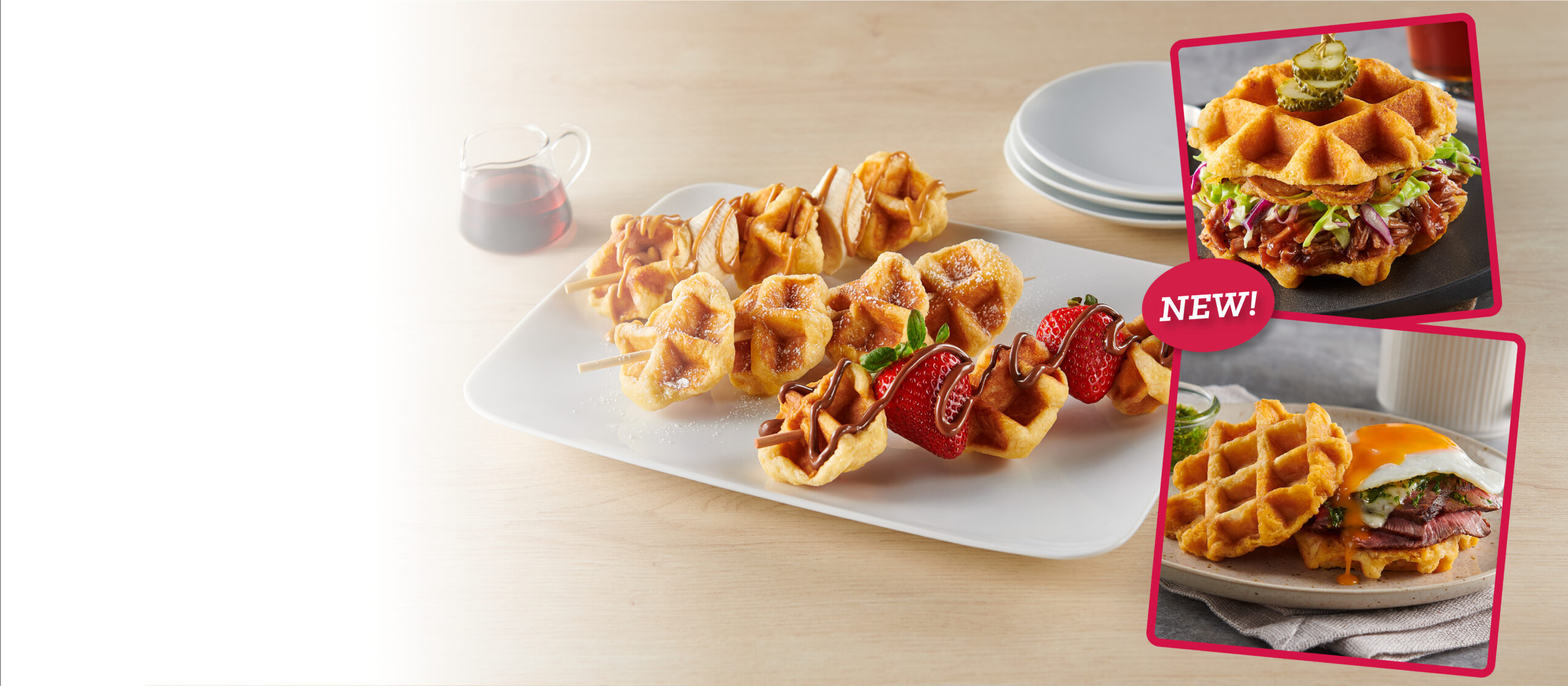 Waffles, Reimagined.