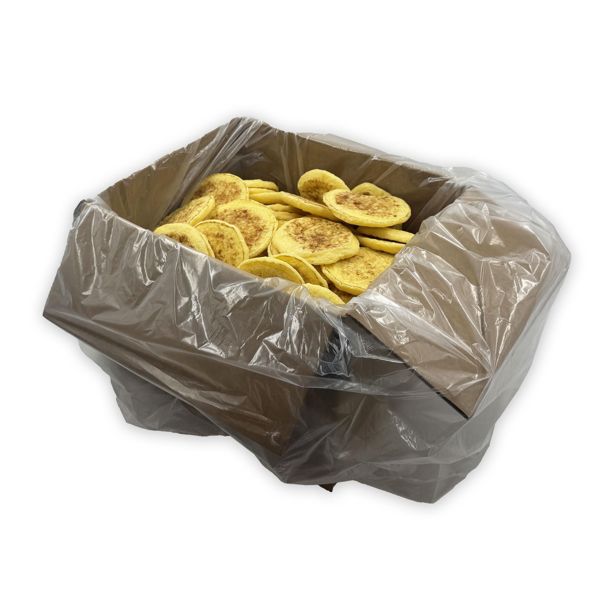 Papetti’s® Cage-Free Fully-Cooked 3.5” Round Scrambled Egg Patties, 120/1.5 oz