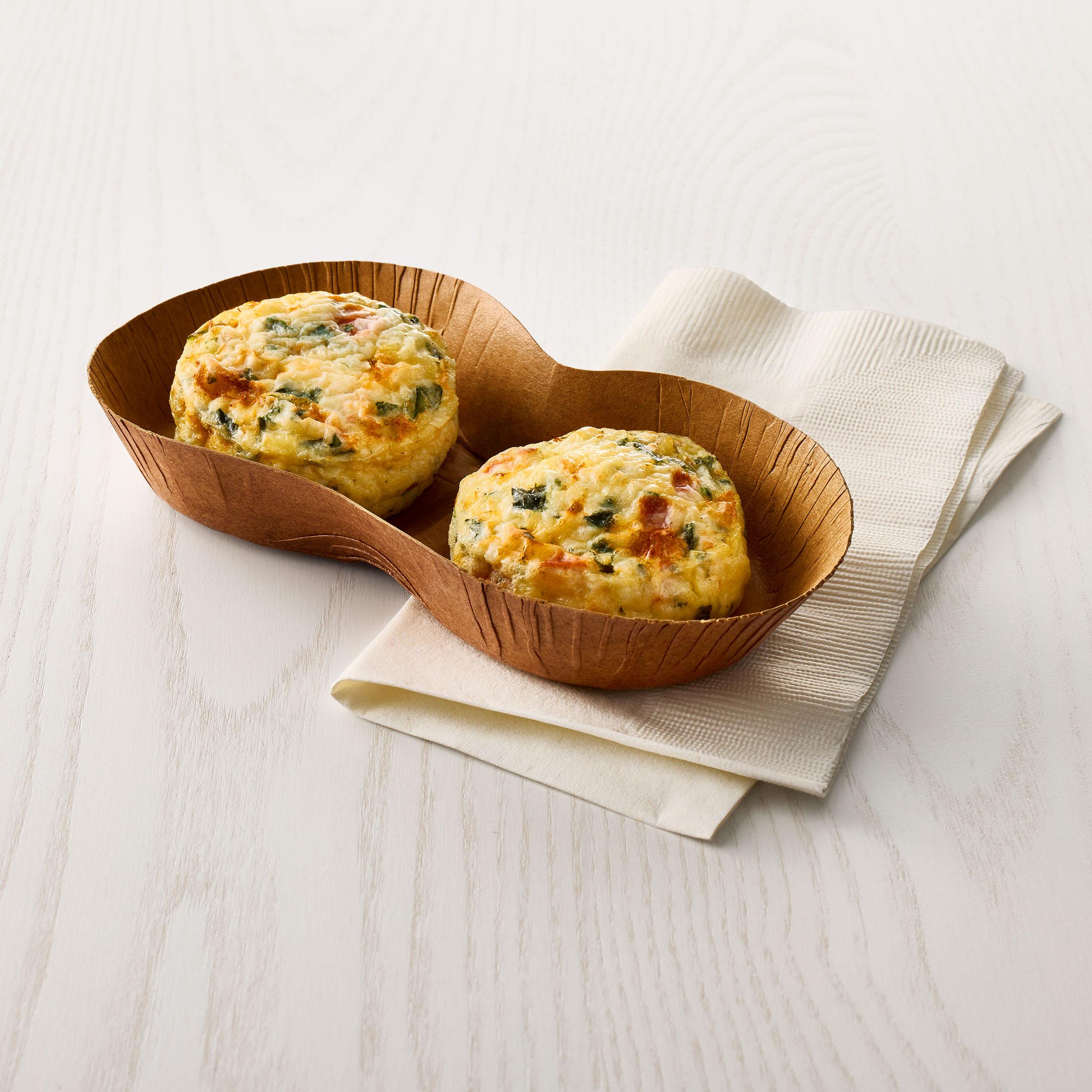 Papetti’s Cage-Free Fully Cooked Mediterranean Egg White Bite, 120/1.75 oz