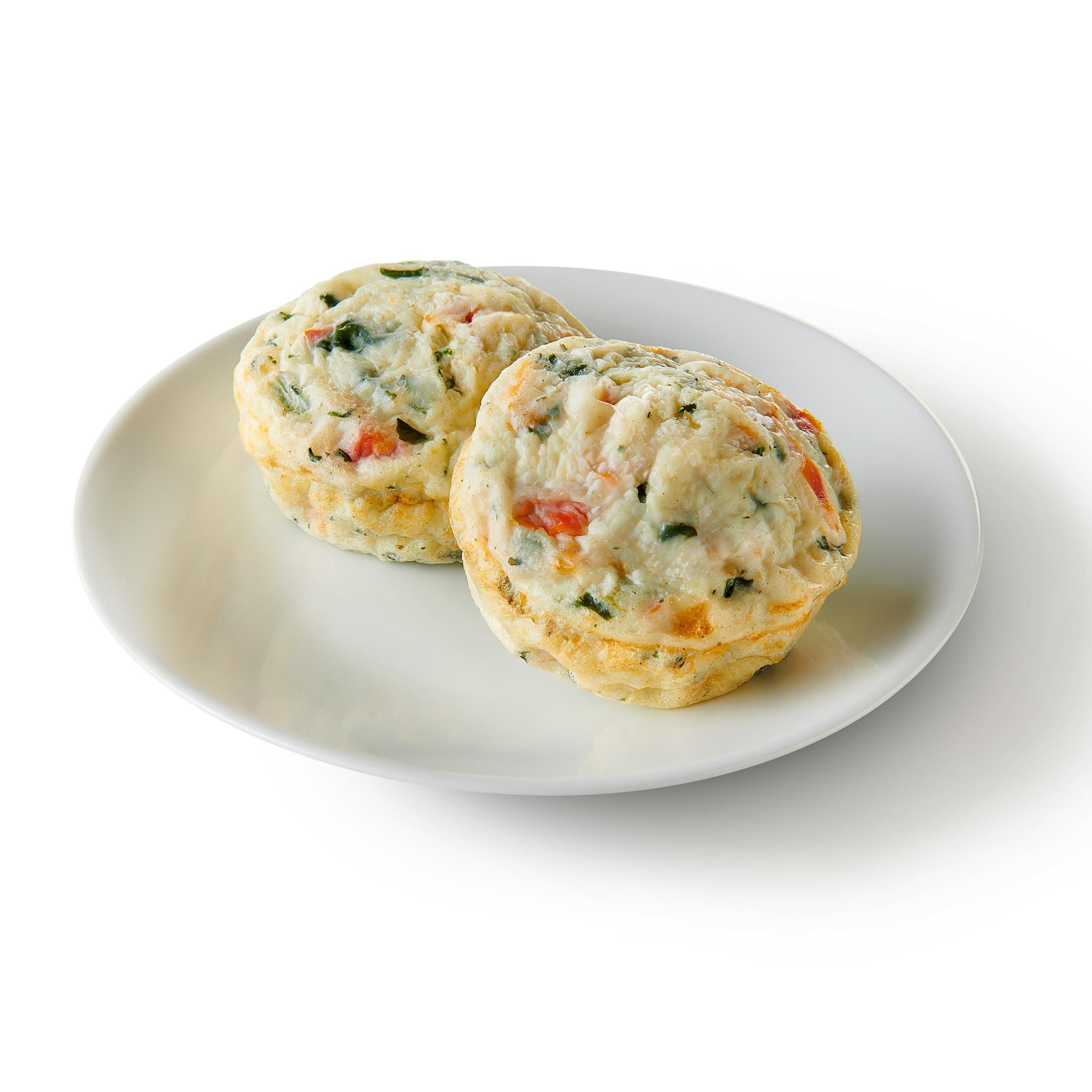 Papetti’s Cage-Free Fully Cooked Mediterranean Egg White Bite, 120/1.75 oz