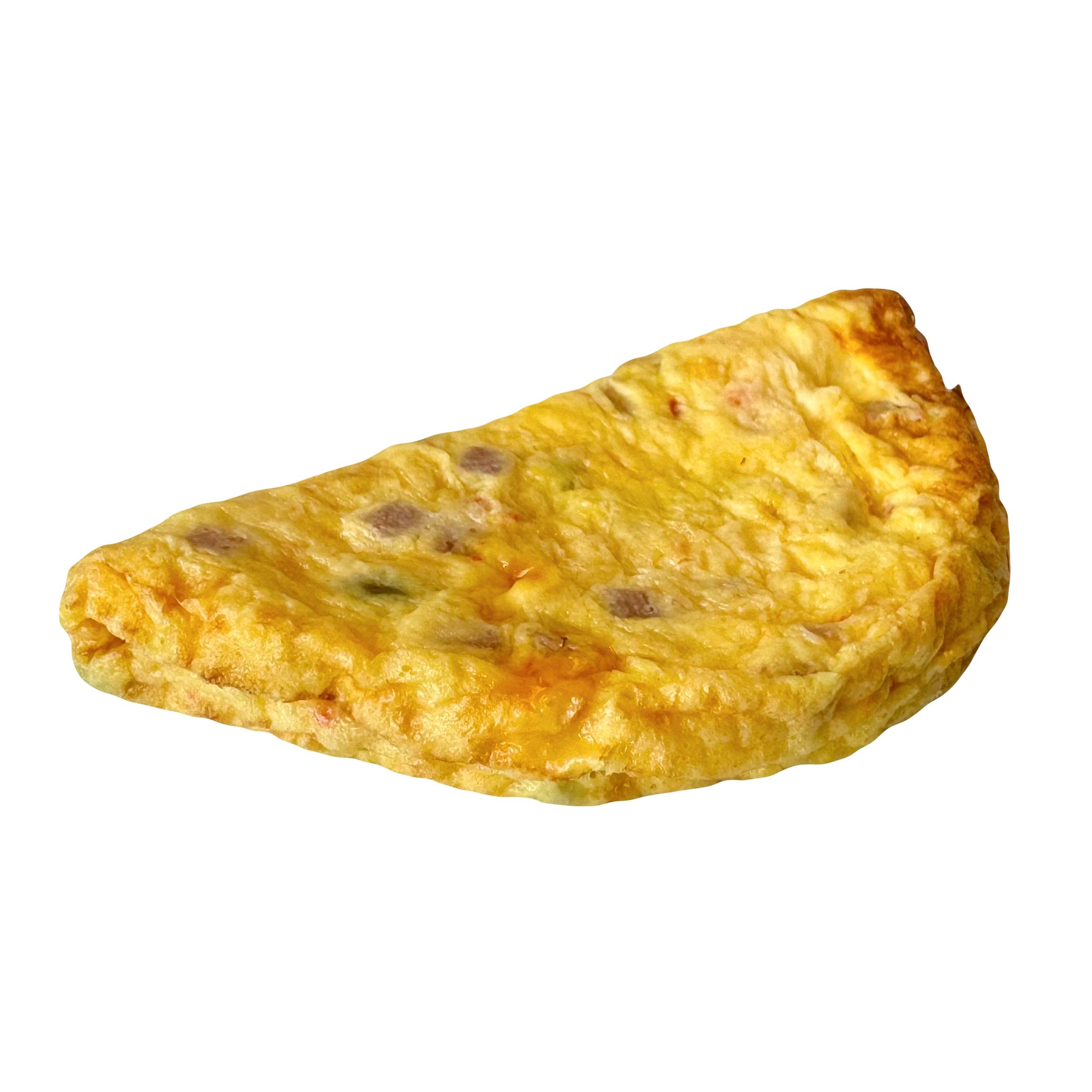 Papetti’s® 5″ Folded Cage-Free Western Frittata, with Ham, Cheese, Peppers, and Onions, 84/2.5 oz