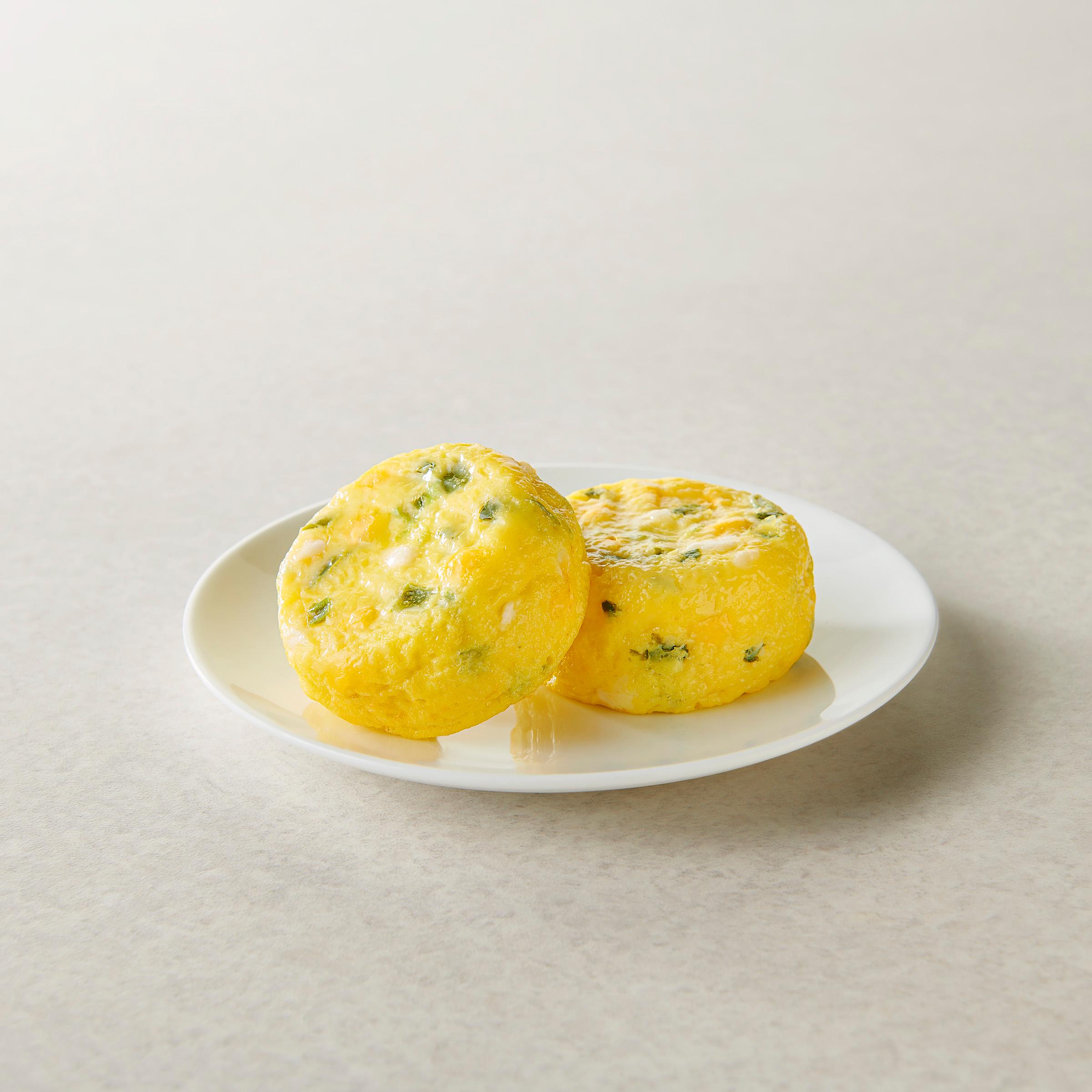 Papetti's® Cage-Free Fully Cooked Spicy Egg Bite with Cheese and Jalapeno, 120/1.75oz