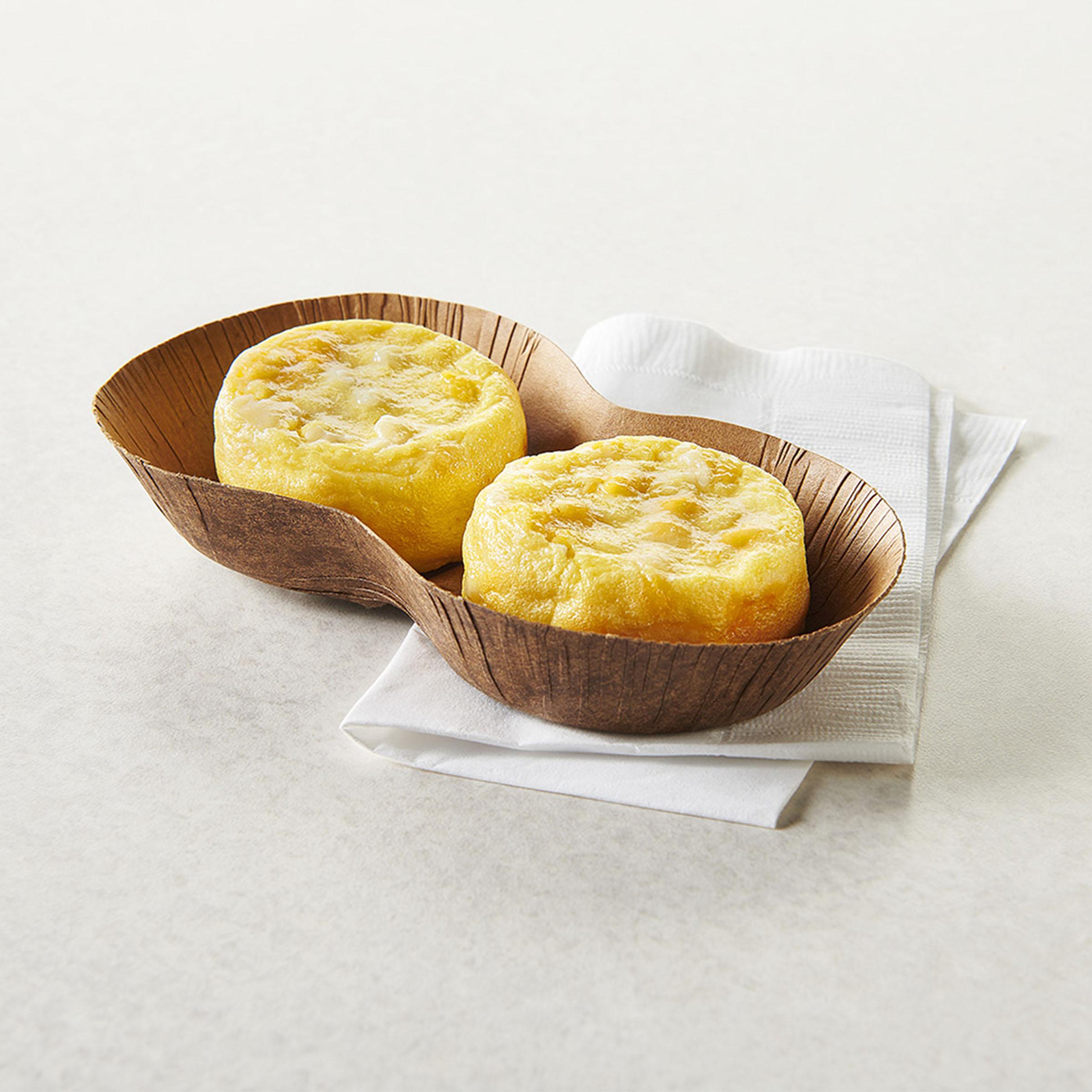 Papetti's® Cage-Free Fully Cooked Three Cheese Egg Bite, 120/1.75 oz