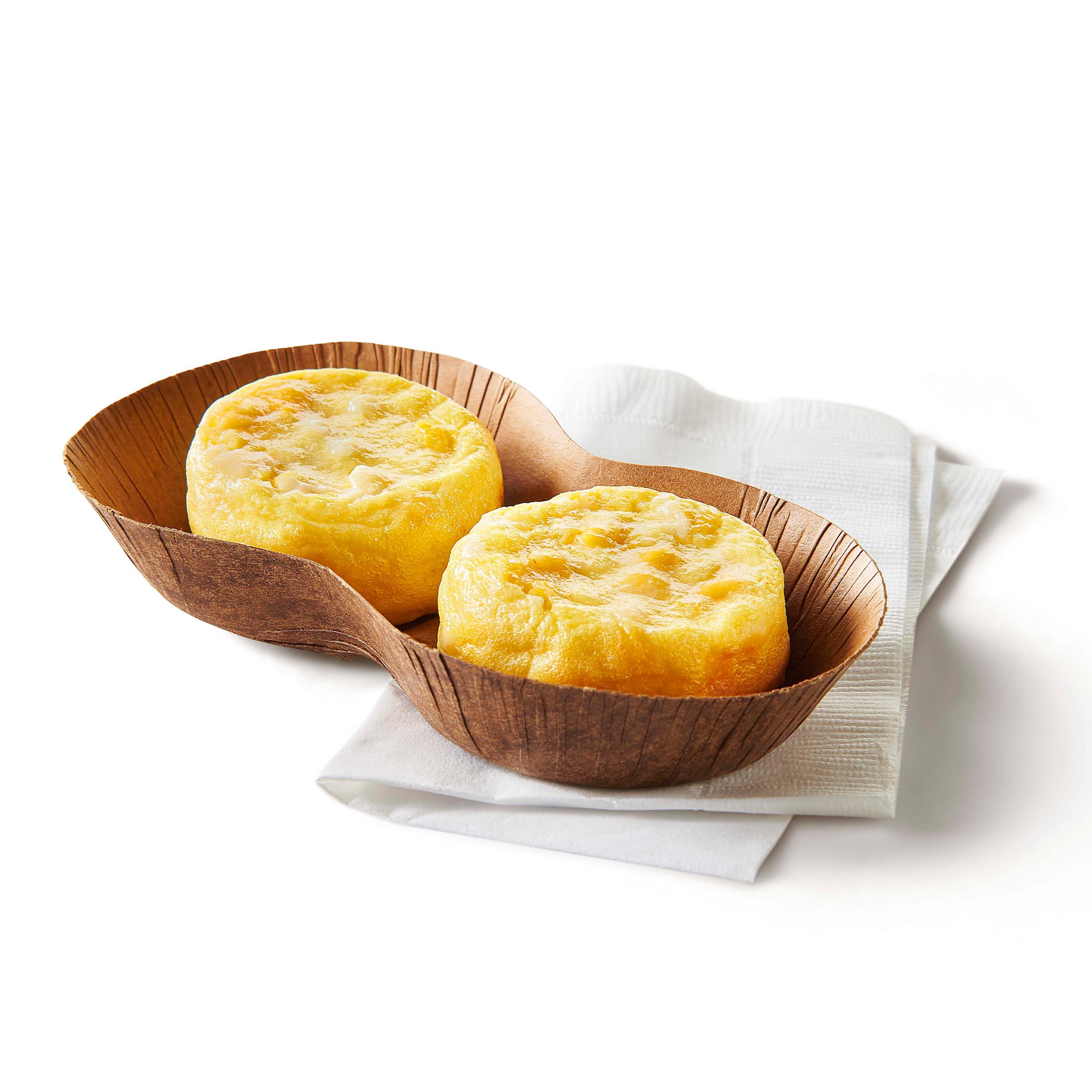 Papetti's® Cage-Free Fully Cooked Three Cheese Egg Bite, 120/1.75 oz
