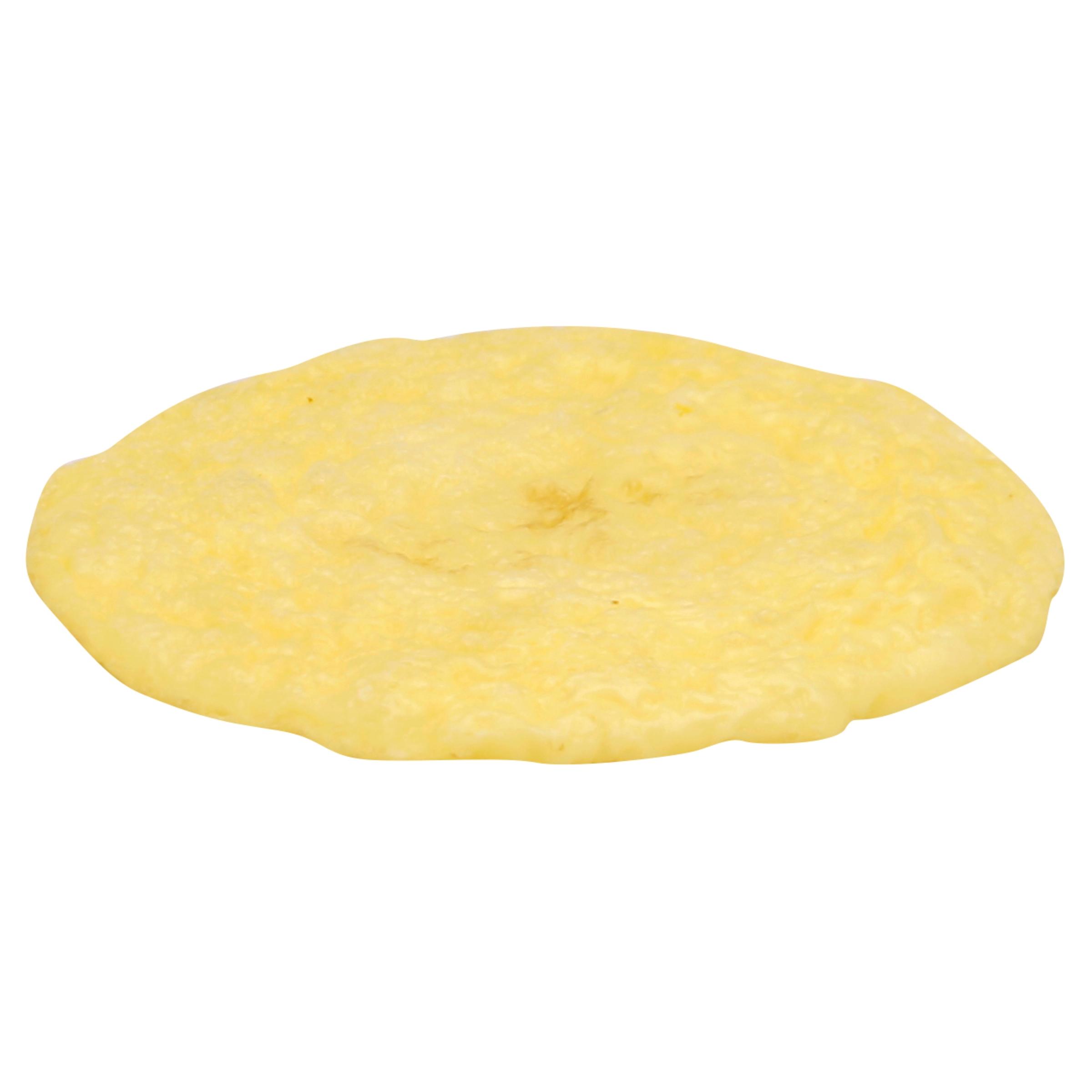 Papetti’s® Fully-Cooked 3.5” Round Scrambled Egg Patties with Medium Browning, 144/1 oz