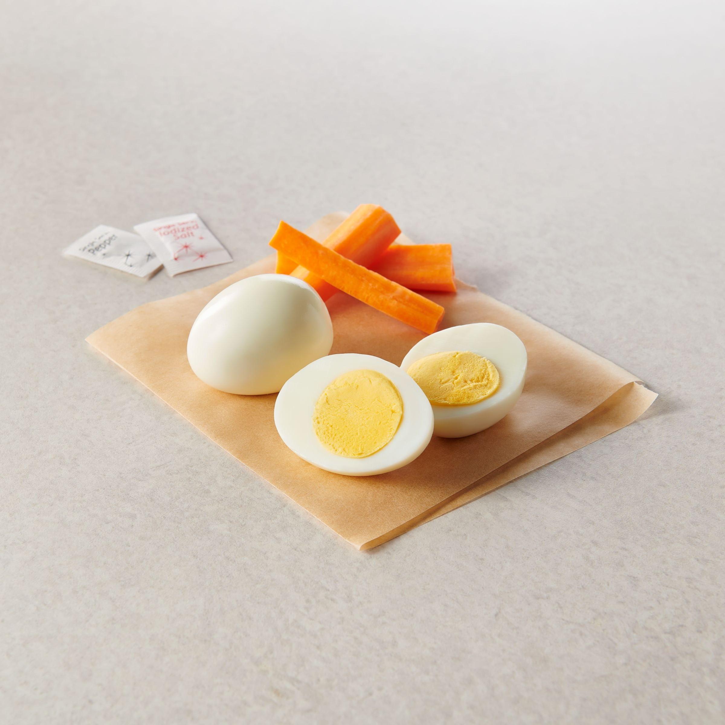 Papetti's® Refrigerated Peeled Hard Cooked Eggs, With Blue Liner, 4/5 Lb Bag Dry Pack