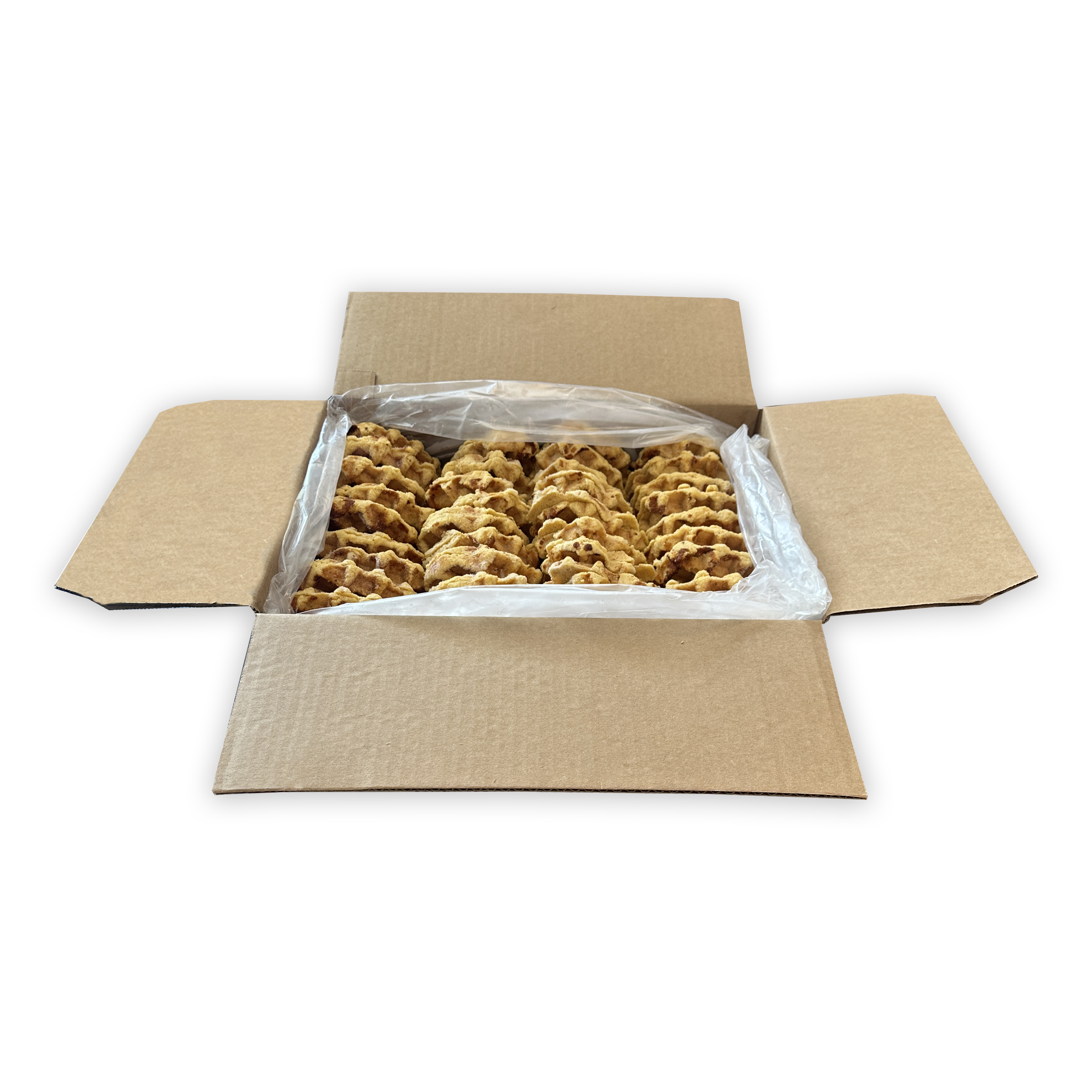 Papetti’s® Cornbread Waffle Carrier, 40/2.8 oz