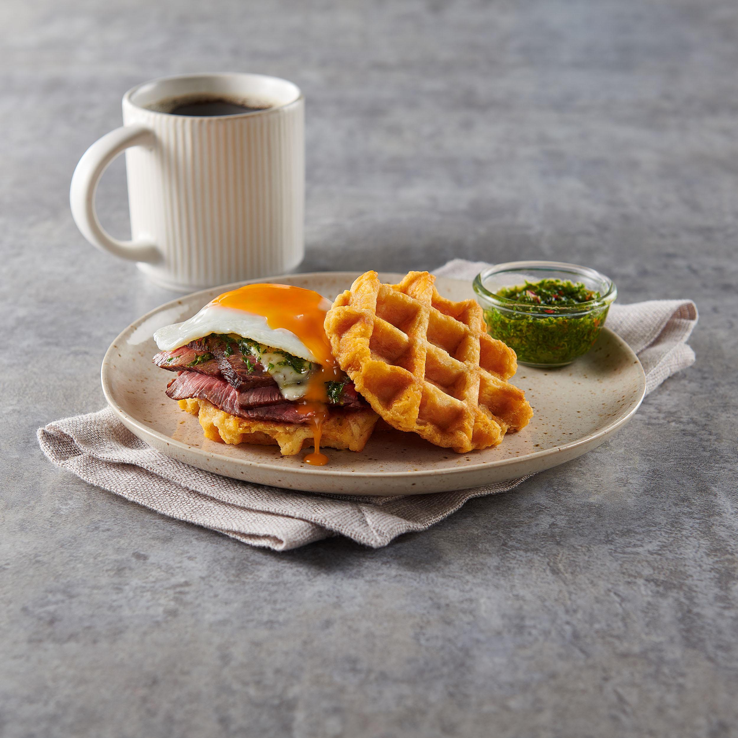 Papetti's® Hash Brown Waffle Carrier, 72/1.4 oz