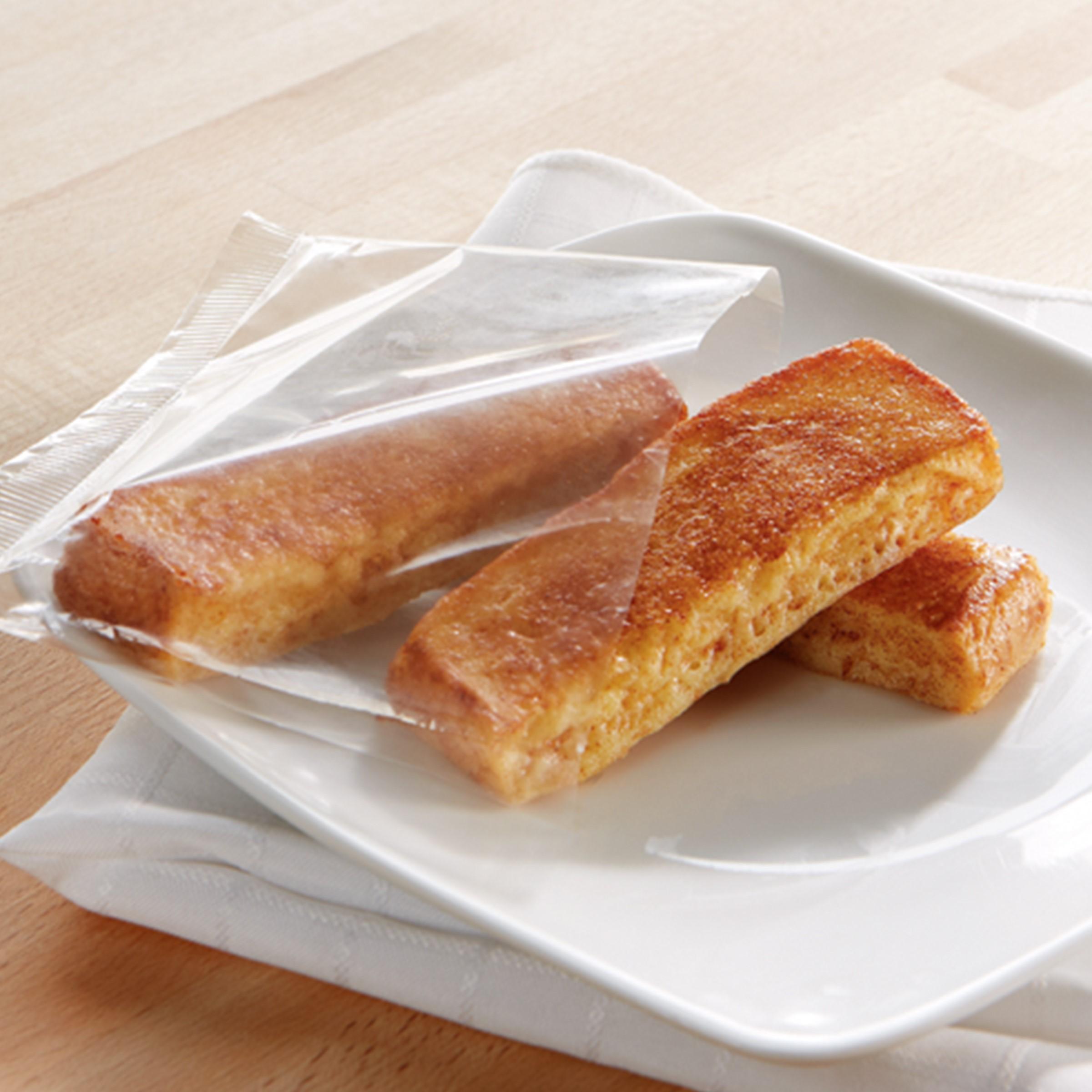 Papetti's® Fully Cooked Whole Grain Cinnamon Glaze French Toast Sticks, Individually wrapped, 100/2.9 Oz