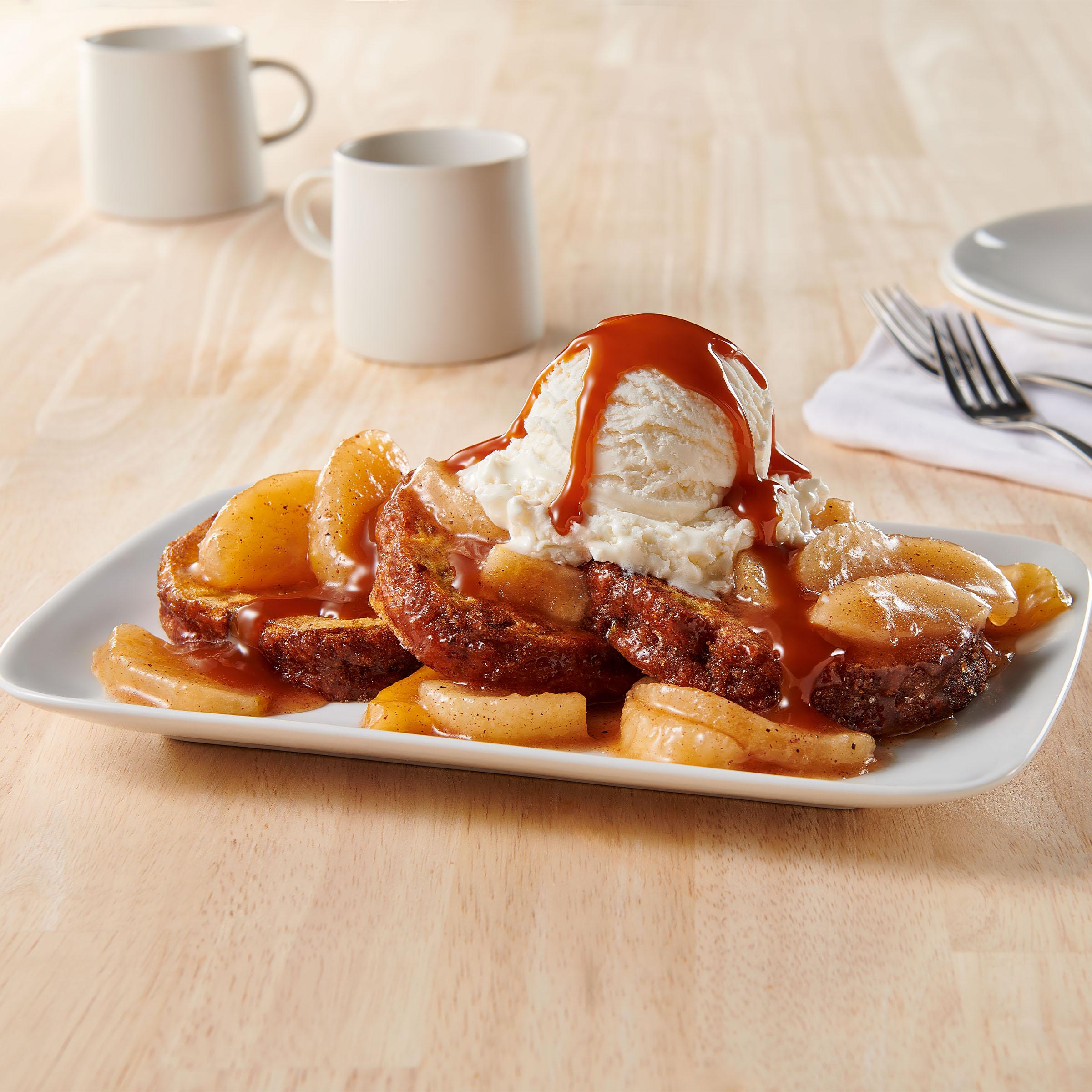 Papetti’s® Fully Cooked Round Apple Cinnamon Swirl French Toast, 120/1.7oz