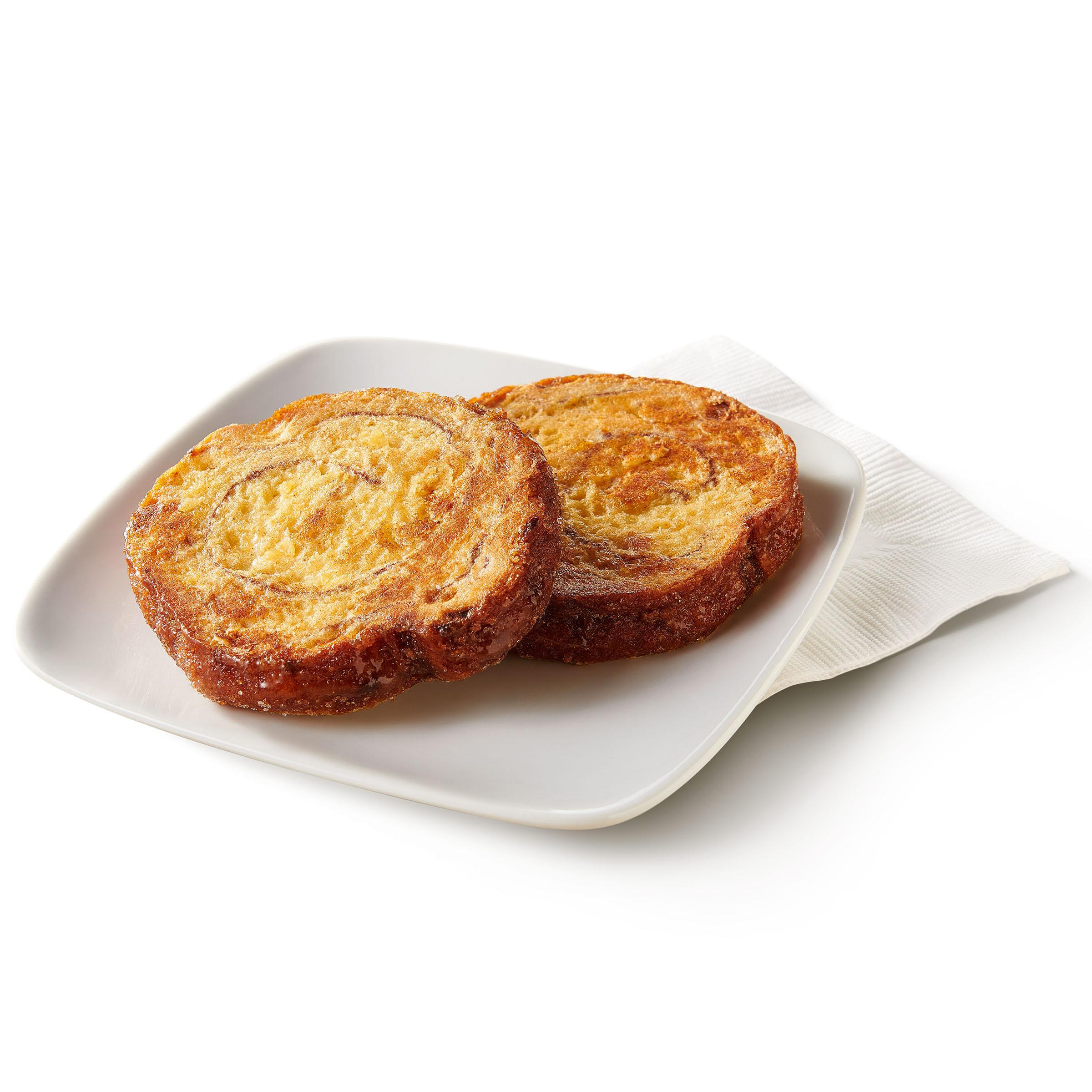Papetti’s® Fully Cooked Round Apple Cinnamon Swirl French Toast, 120/1.7oz