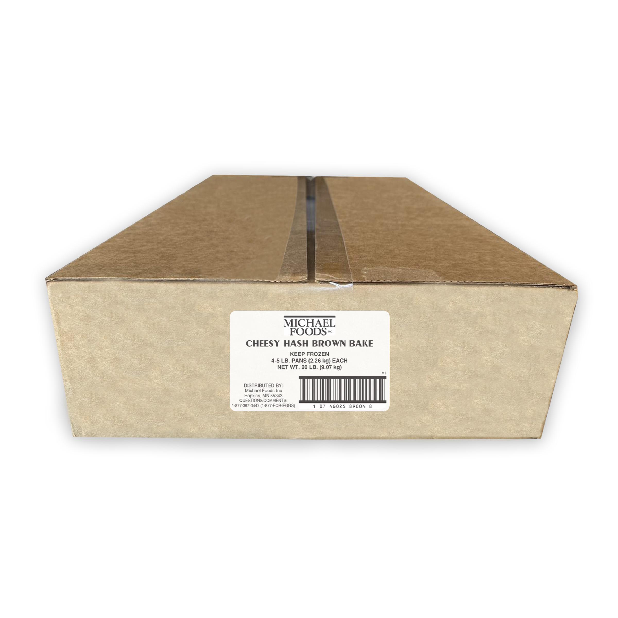 Michael Foods Frozen Cheesy Hash Brown Bake, 4/5 LB
