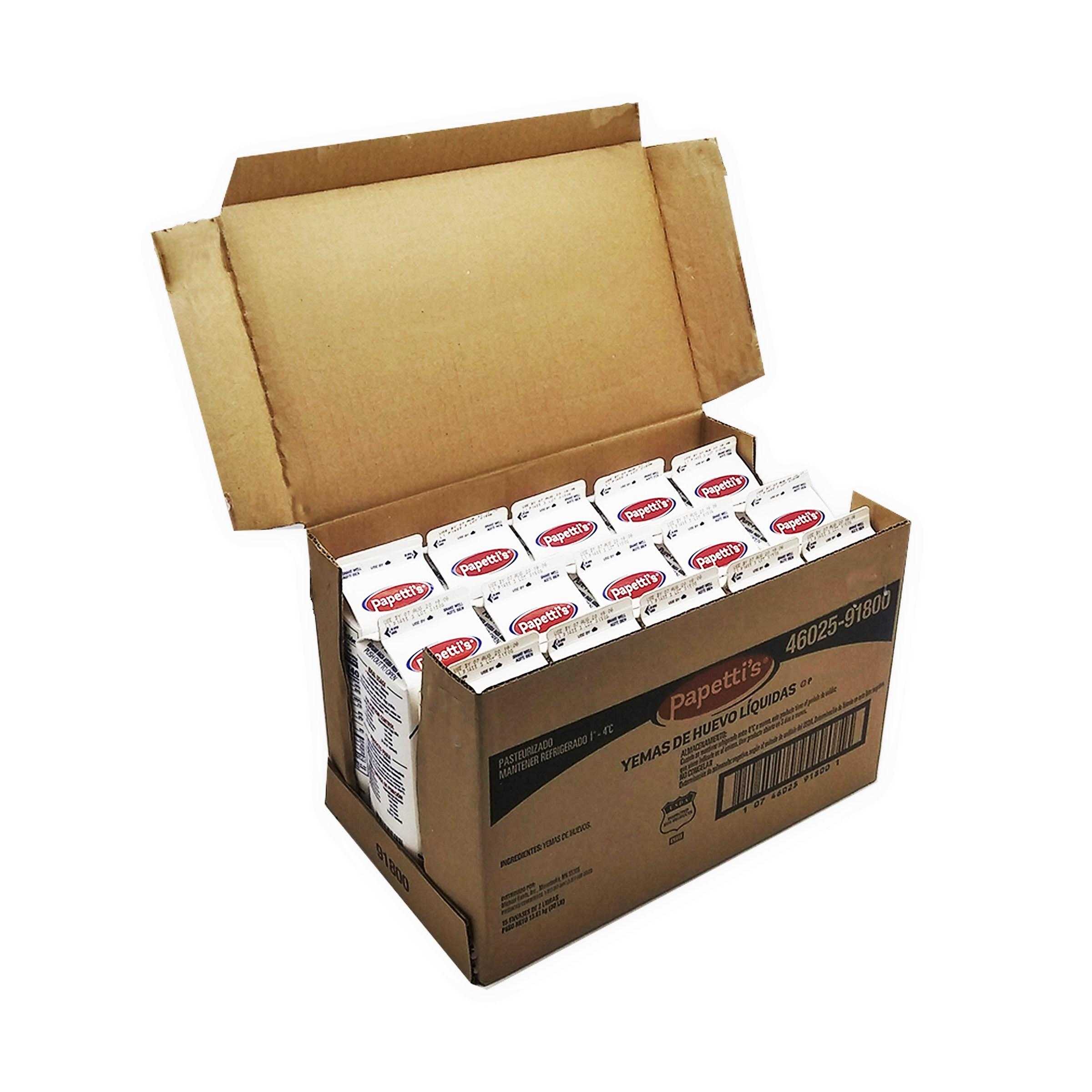 Papetti’s® Refrigerated Liquid Egg Yolks, 15/2 Lb Cartons
